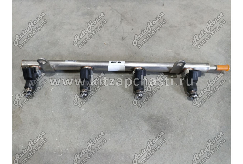 Топливная рампа в сборе с форсунками  JAC S5 1025100GD052